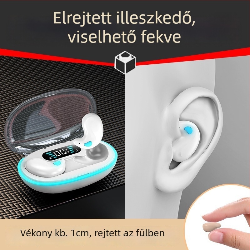 X55 Bluetooth headset zajszűrővel, Bluetooth 6.0, Zhongke Lanxun chip, IPX-6, 0-4 órás akkumulátor