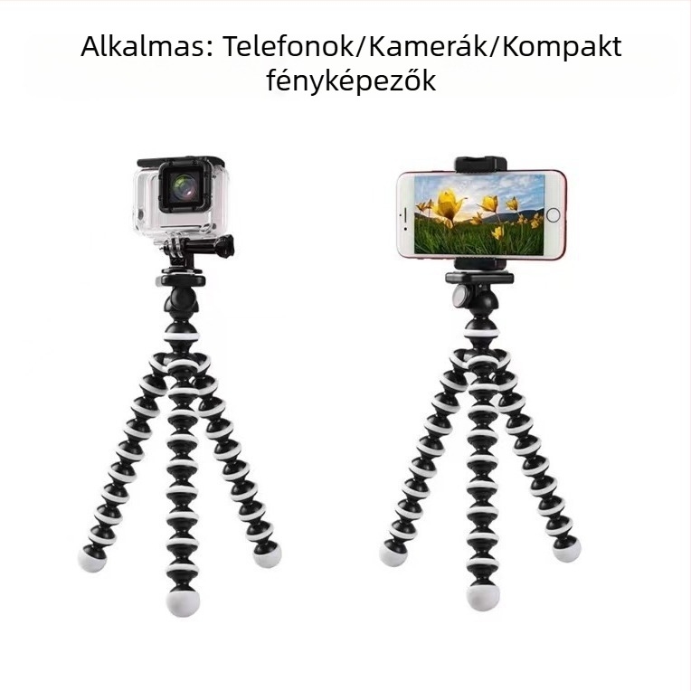 Beidi univerzális telefonállvány rezgéscsillapító funkcióval, műanyagból, Lazy Bracket típus