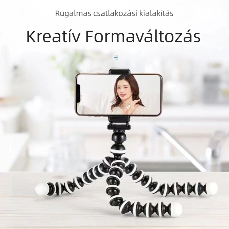 Beidi univerzális telefonállvány rezgéscsillapító funkcióval, műanyagból, Lazy Bracket típus
