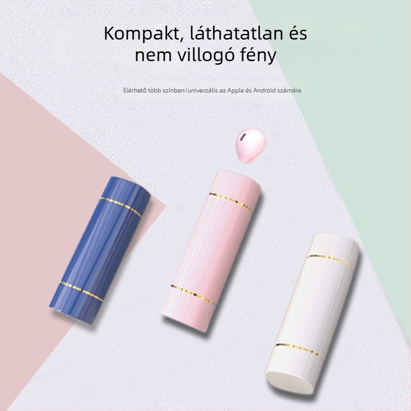 Zajcsökkentéses Bluetooth headset, magán modell, autós handsfree mód, bilaterális sztereó, Bluetooth 5.0, 10 m hatótáv, akkumulátor üzemidő 0–4 h