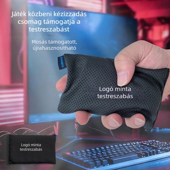 Játékhoz való csuklópárna – kétoldalas, vízálló és kopásálló, könnyen tisztítható, Hand Sweat Bag modell