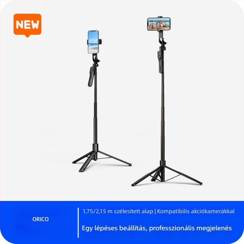 Orico K29 Bluetooth Selfie Stick – kézi stabilizátor és állványos tripod kamerához élő közvetítéshez