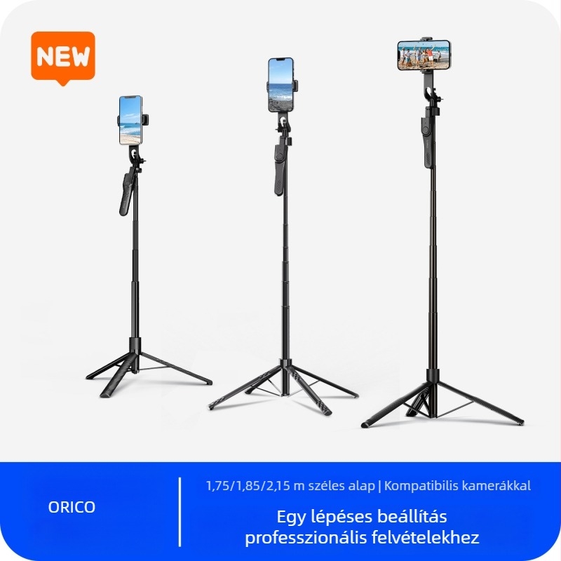 Orico K29 Bluetooth Selfie Stick – kézi stabilizátor és állványos tripod kamerához élő közvetítéshez