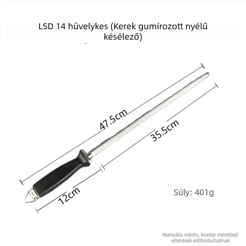 Kézi élezőpálca konyhai késekhez – otthoni és üzleti használatra