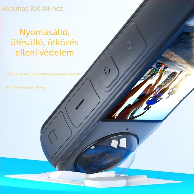 Insta360 X4 üvegvédő lencse – optikai üveg, panorámás akciókamera kiegészítő