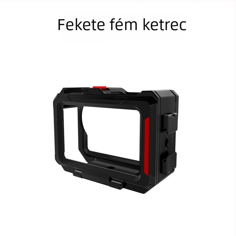 Heaxgk Alumínium ötvözet keret tartó Osmo Action 6-hoz – fogó és keret