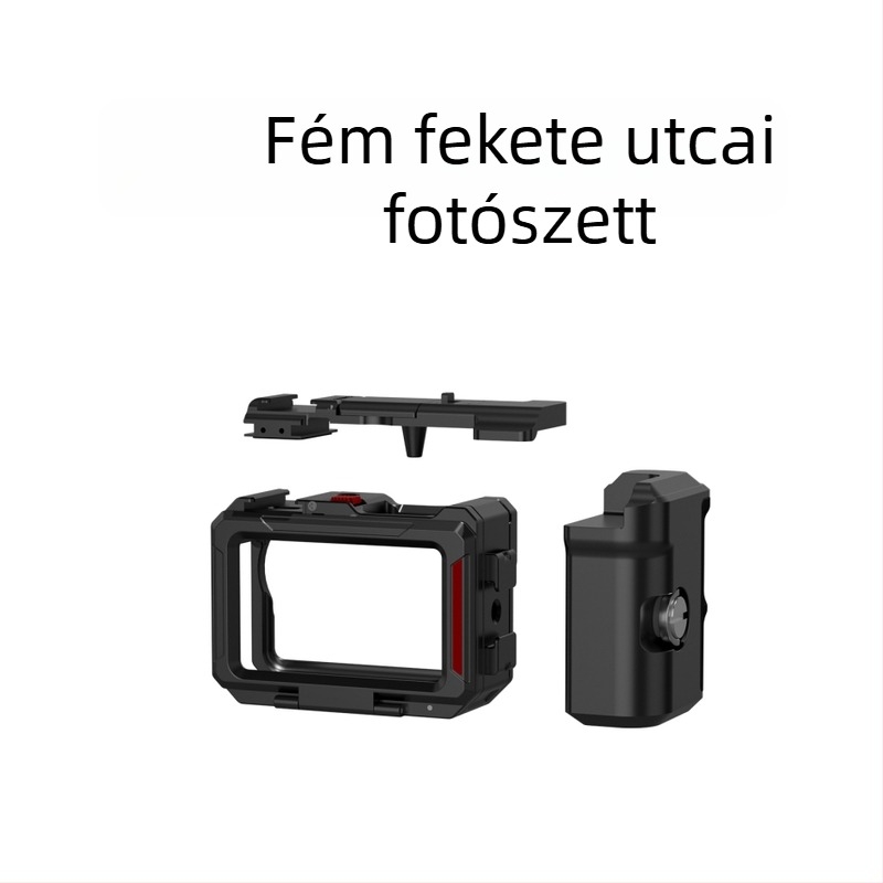 Heaxgk Alumínium ötvözet keret tartó Osmo Action 6-hoz – fogó és keret