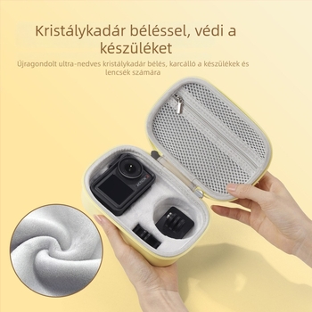 DJI Action 5 Pro/4/3 szállító tok – EVA anyagú, merev héj