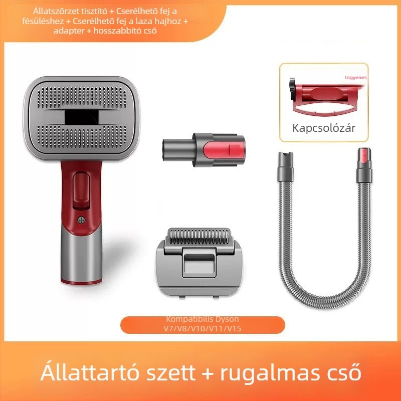 Dyson porszívóhoz való háziállat-szőrzetet gyűjtő kefefej — Kompatibilis V6/V7/V8/V10/V11 modellekkel, Anyag: műanyag, Márka: iborot, Dobozban 20 darab