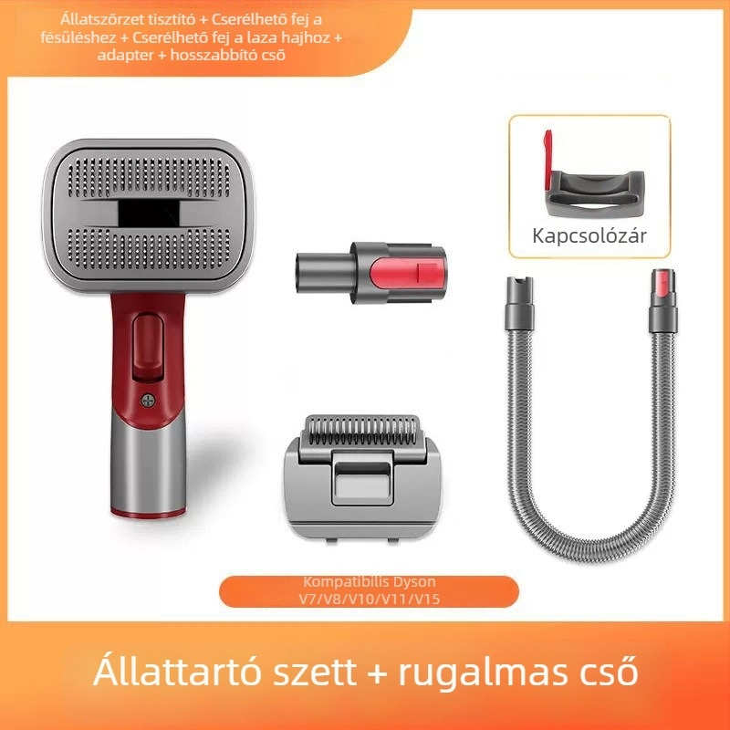 Dyson porszívóhoz való háziállat-szőrzetet gyűjtő kefefej — Kompatibilis V6/V7/V8/V10/V11 modellekkel, Anyag: műanyag, Márka: iborot, Dobozban 20 darab