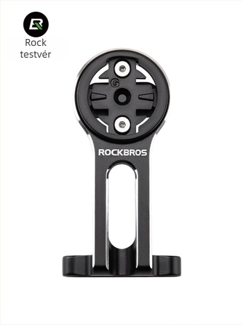ROCKBROS Kerékpárkiegészítő kiterjesztő konzol számítógéphez, lámpatartó és akciókamera alap – AL6061 alumíniumötvözet