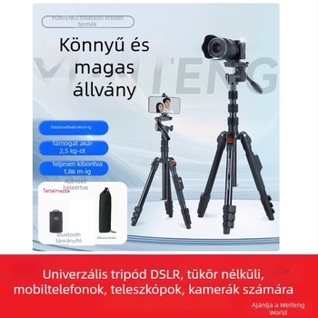 Yunteng kameratripód, 3D gimbal, 4 részes, fém szerkezet