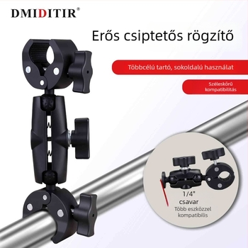 GoPro Hero 12/11 Kétfejű csiptető tartó (SCM135/SCM190/MCM175/MCM225) – Dmiditir, raktáron