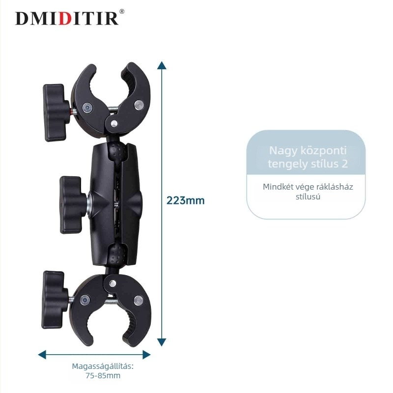 GoPro Hero 12/11 Kétfejű csiptető tartó (SCM135/SCM190/MCM175/MCM225) – Dmiditir, raktáron