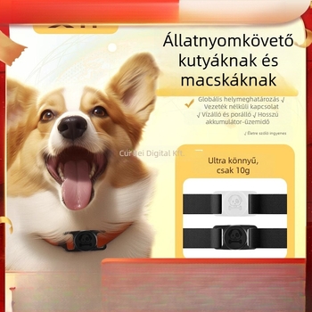 Kutya GPS nyomkövető – mini, vízálló nyakörv (GPS, mini, vízálló)