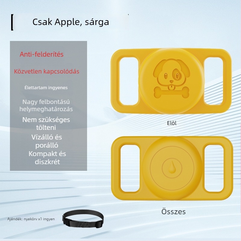 Kutya GPS nyomkövető – mini, vízálló nyakörv (GPS, mini, vízálló)