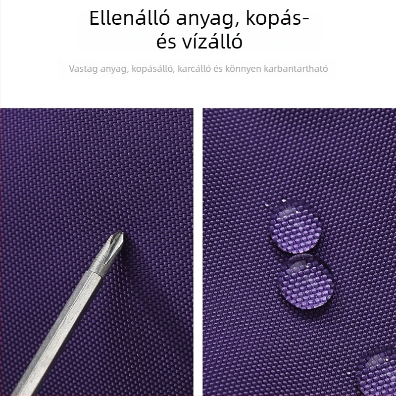 Mellkas táska - városi egyszerűség, nylon, zipzár, belső zseb