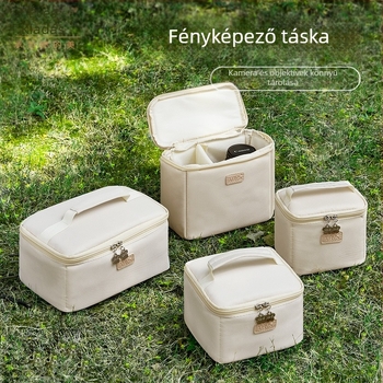Kamera objektív belső táska XBYS-H019, poliészter, 5 kg terhelhetőség