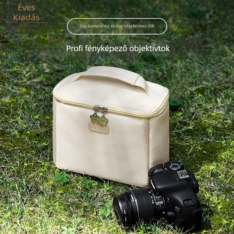 Kamera objektív belső táska XBYS-H019, poliészter, 5 kg terhelhetőség