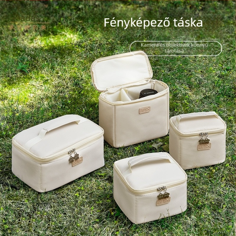 Kamera objektív belső táska XBYS-H019, poliészter, 5 kg terhelhetőség