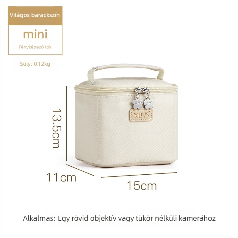 Kamera objektív belső táska XBYS-H019, poliészter, 5 kg terhelhetőség