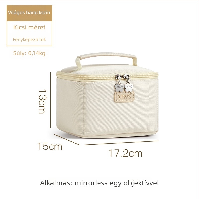 Kamera objektív belső táska XBYS-H019, poliészter, 5 kg terhelhetőség