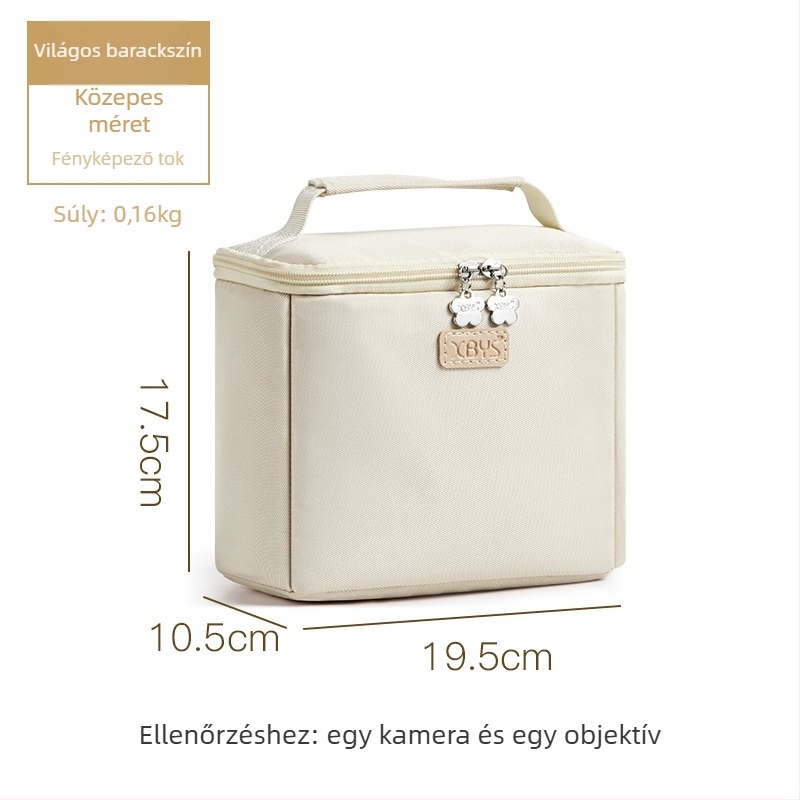 Kamera objektív belső táska XBYS-H019, poliészter, 5 kg terhelhetőség