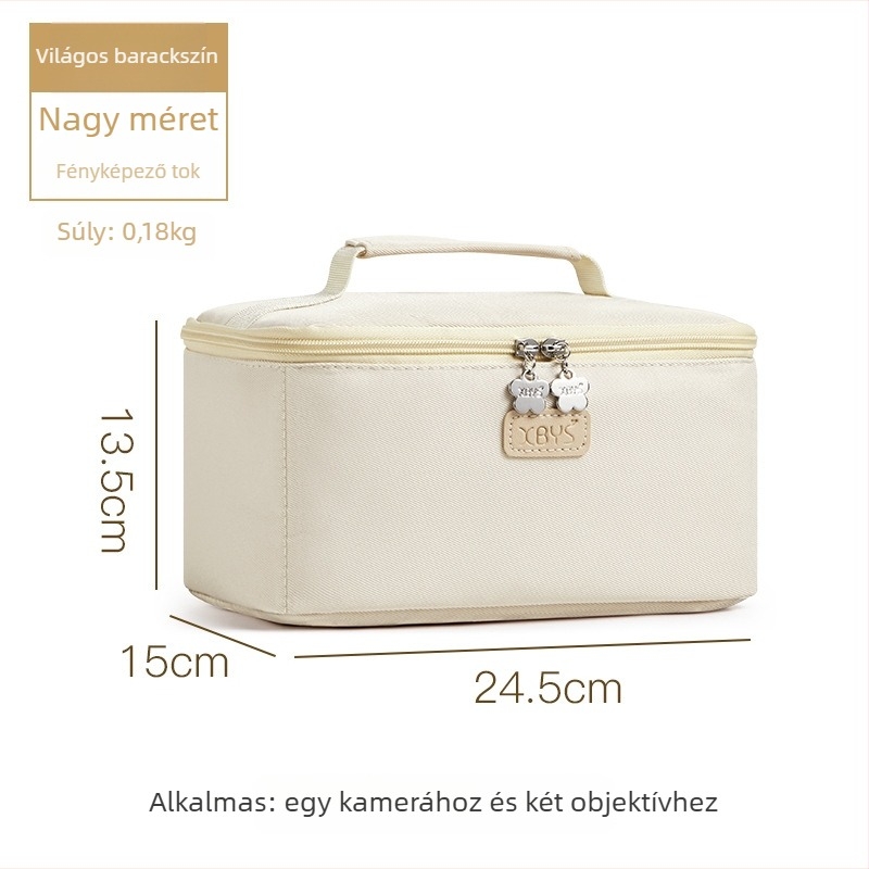 Kamera objektív belső táska XBYS-H019, poliészter, 5 kg terhelhetőség