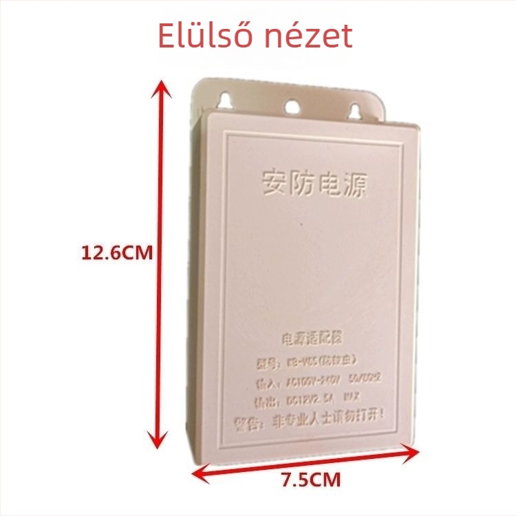 Kültéri CCTV táptranszformátor 12V 2A