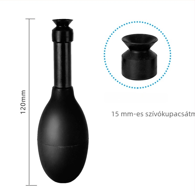Objektív kiegészítők: szilikon szívócsésze eszköz lencse szétszereléséhez, modell PX02, anyag: szilikon, tömeg: 0.1