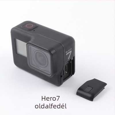 GoPro Hero5/6/7 objektívvédő kupak UV-szűrővel és HDMI- és adatportfedéllel