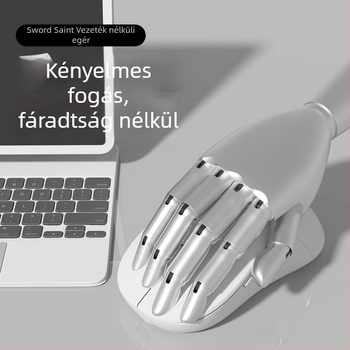 Bluetooth vezeték nélküli egér M600-s, 7 gomb, 3200 DPI, ergonómikus, RGB világítás, Plug-and-Play