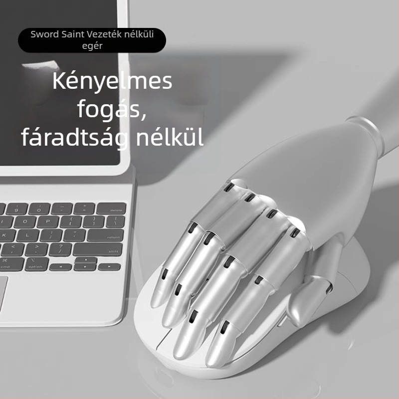 Bluetooth vezeték nélküli egér M600-s, 7 gomb, 3200 DPI, ergonómikus, RGB világítás, Plug-and-Play