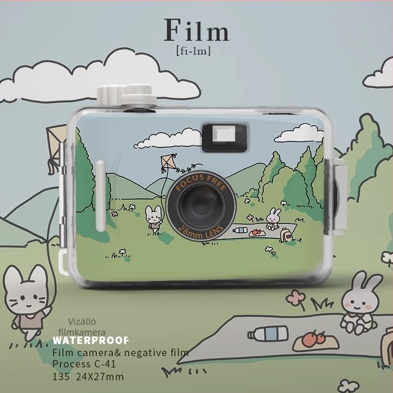 Interesting 135-ös filmkamera – retro 35mm, Non-Polaroid, felnőtteknek, fényképezés