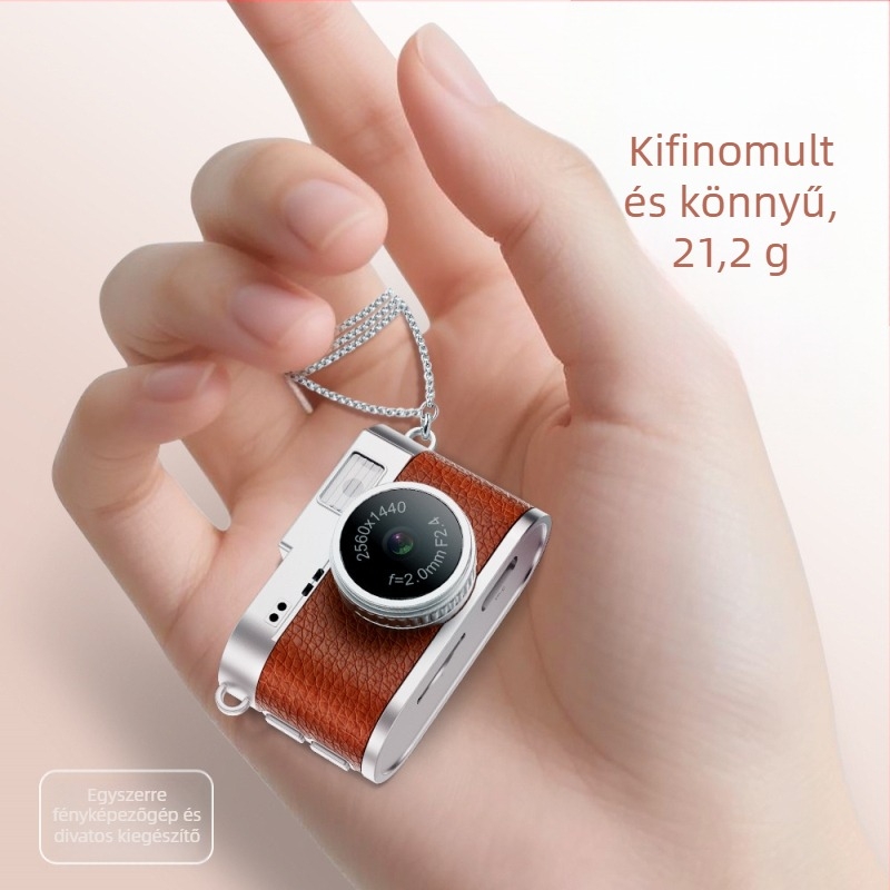 S-160 mini digitális kamera medál, 1 MP szenzor, 1,47" LCD, TF-kártya támogatás, videózás és fényképezés