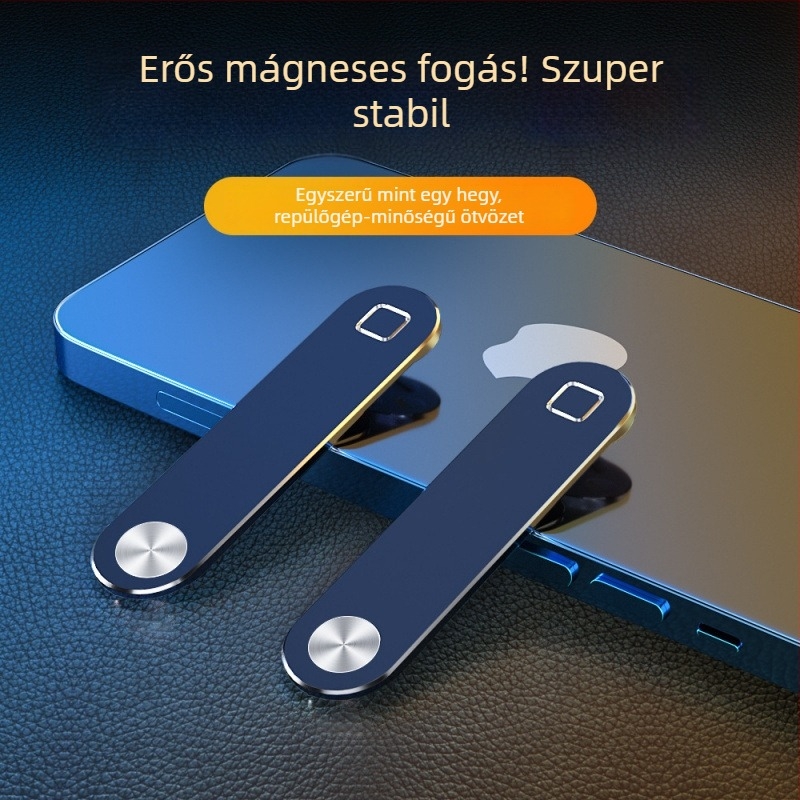 Lazy stand Mac és laptopokhoz, mágneses oldalsó képernyő támogatás, hordozható alumíniumötvözet kiterjesztő tartó telefonhoz és számítógéphez