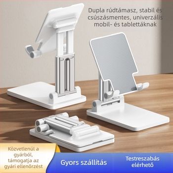 Weisenmo asztali állvány telefonokhoz, ABS, univerzális, modell T7