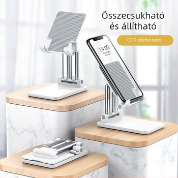 Weisenmo asztali állvány telefonokhoz, ABS, univerzális, modell T7