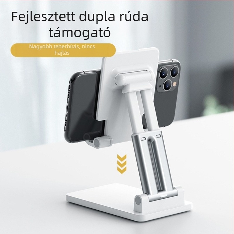 Weisenmo asztali állvány telefonokhoz, ABS, univerzális, modell T7
