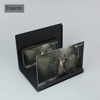 Bolin telefon-képernyő nagyító - Modell A-2, 3D videó, akril lencse tartó, univerzális minden márkához és modellhez