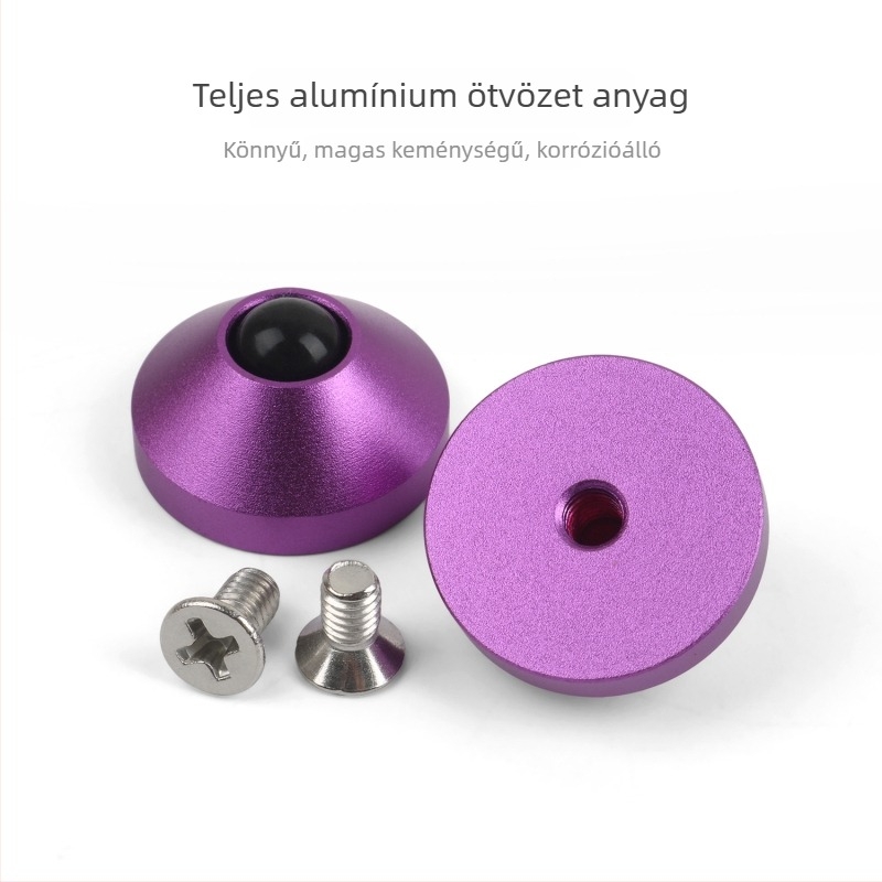 Anódizált alumínium mechanikus billentyűzet-támasztókeret, fém lábpad