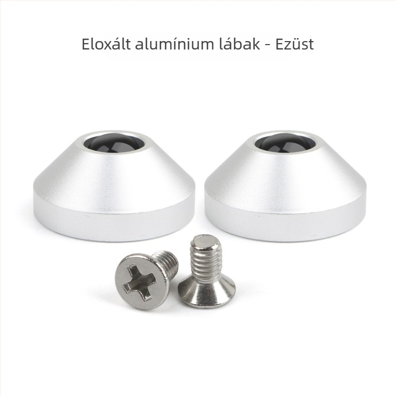 Anódizált alumínium mechanikus billentyűzet-támasztókeret, fém lábpad