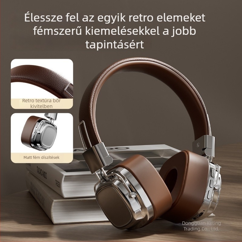 Fejhallgatók - Vezeték nélküli Bluetooth 1.1, sportos fejre szerelt szilikon dizájn, Huawei chip, vízálló, 0–4 óra