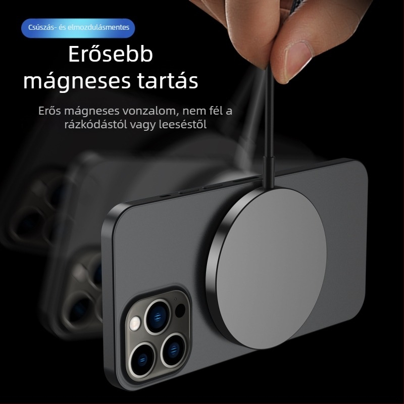 Mágneses Vezeték Nélküli Töltő – Sang Miao PD Gyors töltés 15W, Type-C, 1.6A Kimenet
