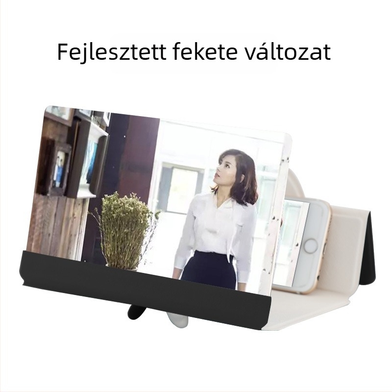 Telefon kijelző nagyító lazy bracket-tel, modell 888, univerzális kompatibilitás, minden modellhez, testreszabható