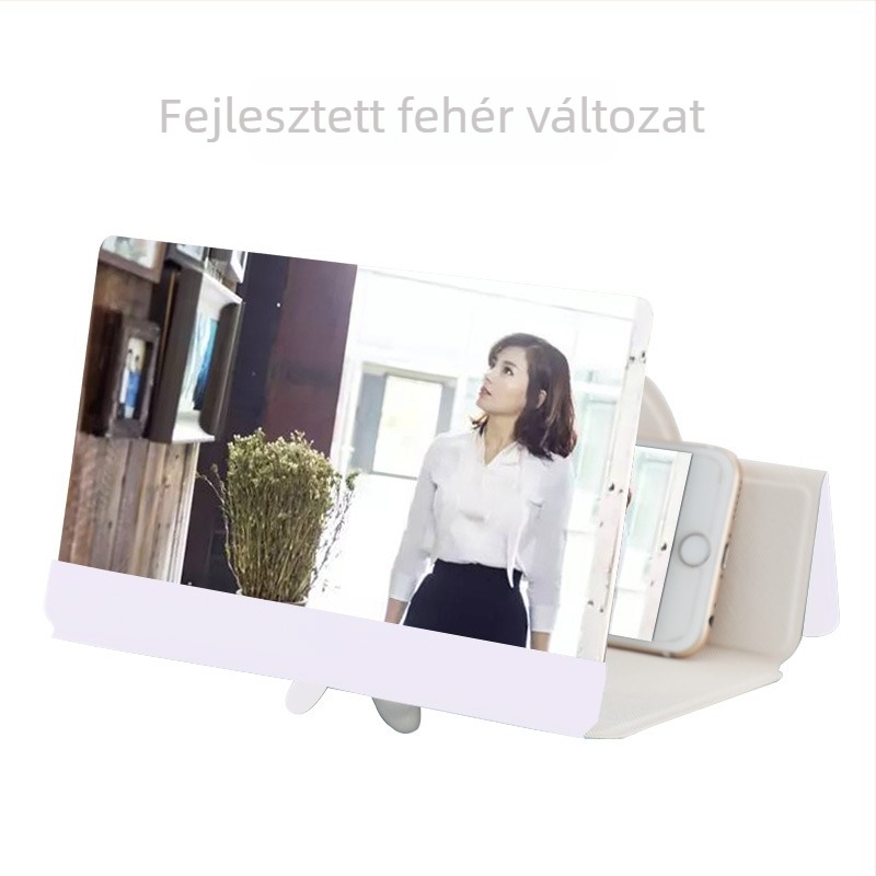Telefon kijelző nagyító lazy bracket-tel, modell 888, univerzális kompatibilitás, minden modellhez, testreszabható
