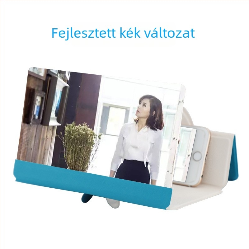 Telefon kijelző nagyító lazy bracket-tel, modell 888, univerzális kompatibilitás, minden modellhez, testreszabható