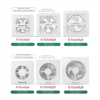 Golden Antelope Kivezető ventilátor – modellok: apc20-3-2(h1), apc25-4-2h1; Függőleges szerelés; 220V; 1000W; Első osztályú energiahatékonyság