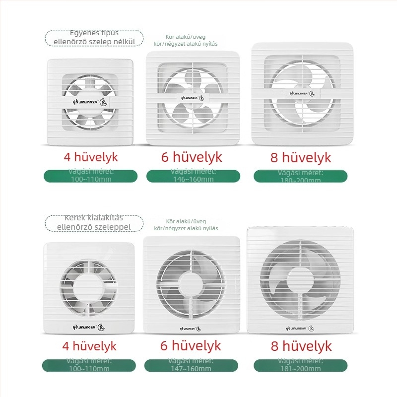 Golden Antelope Kivezető ventilátor – modellok: apc20-3-2(h1), apc25-4-2h1; Függőleges szerelés; 220V; 1000W; Első osztályú energiahatékonyság