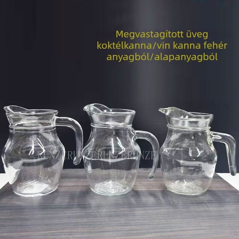 Rz üvegből készült boros dekanter, modern egyszerű dizájn, prémium minőség, súly 300 g